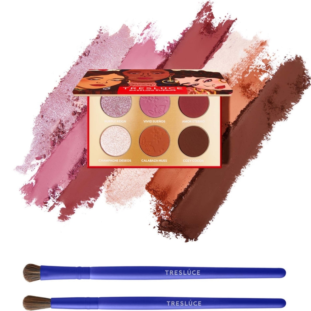 TRESLÚCE Beauty Dazzling Sueños Palette and Brush Kit